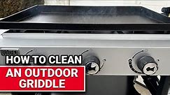 How To Clean An Outdoor Griddle - Ace Hardware
