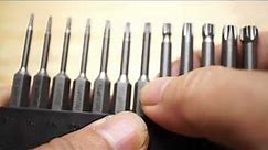 ZHIDA TORX Screwdriver Bit set T3 T4 T5 T6 T8 T10 T15 T20 T25 T27 T30 T40 to TORX T100 available.
