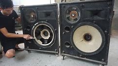 Restoration 3-way speaker bass 18 inch