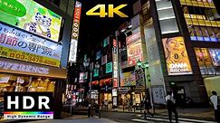 4K 60fps HDR Test - Evening Walk from Tokyo Tower to Roppongi