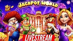 Playing One Of The Most Popular Slot App JACKPOT WORLD