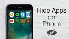 How to Hide Apps on iPhone or iPad (No Jailbreak)