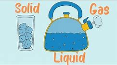 States of Matter for Kids (Solid and Liquid): Science for Children