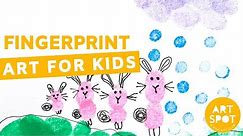 Printmaking For Kids: Super Fun Fingerprint Art!