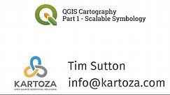 QGIS Cartography 1 Scalable Symbology