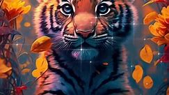The cutest tiger cub 🐅 ever 🎨👨‍🎨💕🐯By @enzosartwork #tiger #tigercubs #cubs #cats #tigercub #art #digitalart #painting #illustration #beautiful #cute #cutetiger #wildlife #wildanimals #enzosartwork | Enzo's Artwork