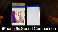 iPhone 6s Plus vs 6 Plus - App Loading Speed Test