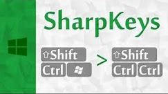 how to install & use the registry of sharp keys