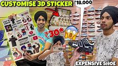 Customise Your 3D Sticker😱For Mobile Phone & Bullet Tank₹30*