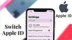 Change your Apple ID on an iPhone | Switch iCloud Account