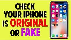 How To Check If iPhone Is Original Using Serial Number