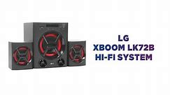 LG XBOOM LK72B Bluetooth Traditional Hi-Fi System - Black | Product Overview | Currys PC World