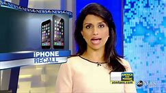 Apple Recalls iPhones Over Camera Defect
