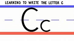 Write the Letter C - ABC Writing for Kids - Alphabet Handwriting by 123ABCtv