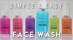 DIY Easy Face Wash Recipe for Beginners - How to make Face Wash