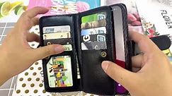 Detachable Card Holder Wallet Case For iPhone XS Max