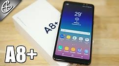 Samsung Galaxy A8 Plus | A8+ (2018) (Dual Selfie Cam | Infinity Display) - Unboxing & Benchmarks!