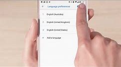 How to change the language on your Android device
