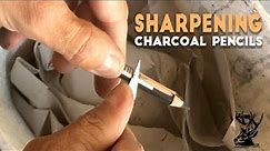 How to Sharpen a Charcoal Pencil Like a Pro