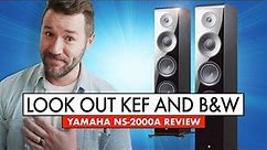 Yamaha's Musical Speaker - YAMAHA NS-2000A Review! BIG Tower Speakers