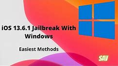 Jailbreak iOS 13.6.1 with Windows Computer/Laptop