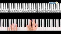 How to Play an F-sharp 7 Chord (F#7) on Piano