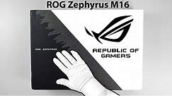ROG Zephyrus M16 Gaming Laptop Unboxing + Gameplay (Core i9-11900H, RTX 3070, 165Hz)