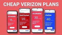 Best Cheap Verizon Cell Phone Plans!