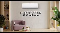 Experience All-Season Comfort with LG's Hot & Cold Air Conditioner