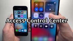 How to Open Control Center Any iPhone (iOS 15)