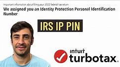 How to Enter IRS IP PIN in TurboTax