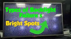 Types Of LG TV Backlight Failures Episode 3