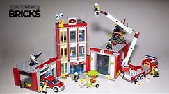 Lego City 60110 Fire Station Speed Build