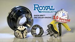 Royal Products Quick-Grip™ CNC Collet Chuck