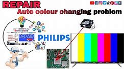 How to repair automatic RGB colour changing / philips smart tv 55 inch
