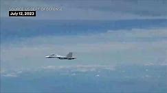 PLA Jet Drops Series of Flares 900 Feet From US Plane