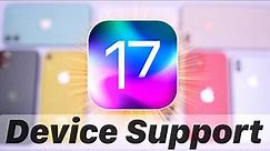 iOS 17 - Supported Devices, Will Your iPhone Support iOS 17 ???