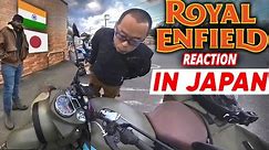 ROYAL ENFIELD reaction in JAPAN II Indian in Japan II