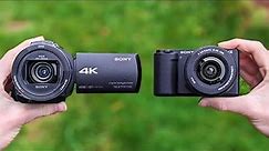 Camcorder vs Mirrorless Camera: Which One is Better?