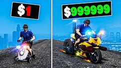 $1 to $1,000,000 Police Bike in GTA 5