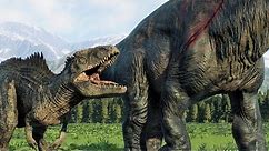 Dominion Giganotosaurus HUNTS MASSIVE Biosyn Dreadnoughtus - Jurassic World Evolution 2