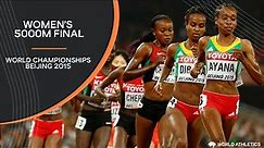Women's 5000m Final | World Athletics Championships Beijing 2015