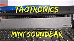 TaoTronics Mini Soundbar