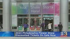 2023 Philadelphia Flower Show discounted tickets on sale now