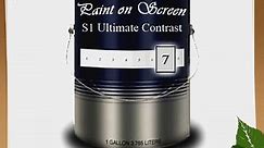 Paint On Screen Projection / Projector Screen Paint - S1 Ultimate Contrast-Gallon G007