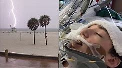 Teen, paralyzed by lightning strike on Florida beach, continues to recover one year later