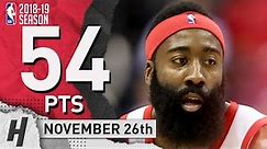 NBA scores, highlights: James Harden goes for 54, but Wizards beat Rockets; Durant scores 49 in win over Magic