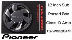 Pioneer TS WX1210AM - What's in the Box?
