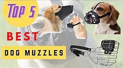 Top 5 Best Dog Muzzles 2021