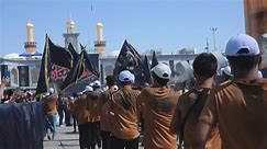 Shiite Muslim pilgrims flock to Iraq's Karbala for Arbaeen festival